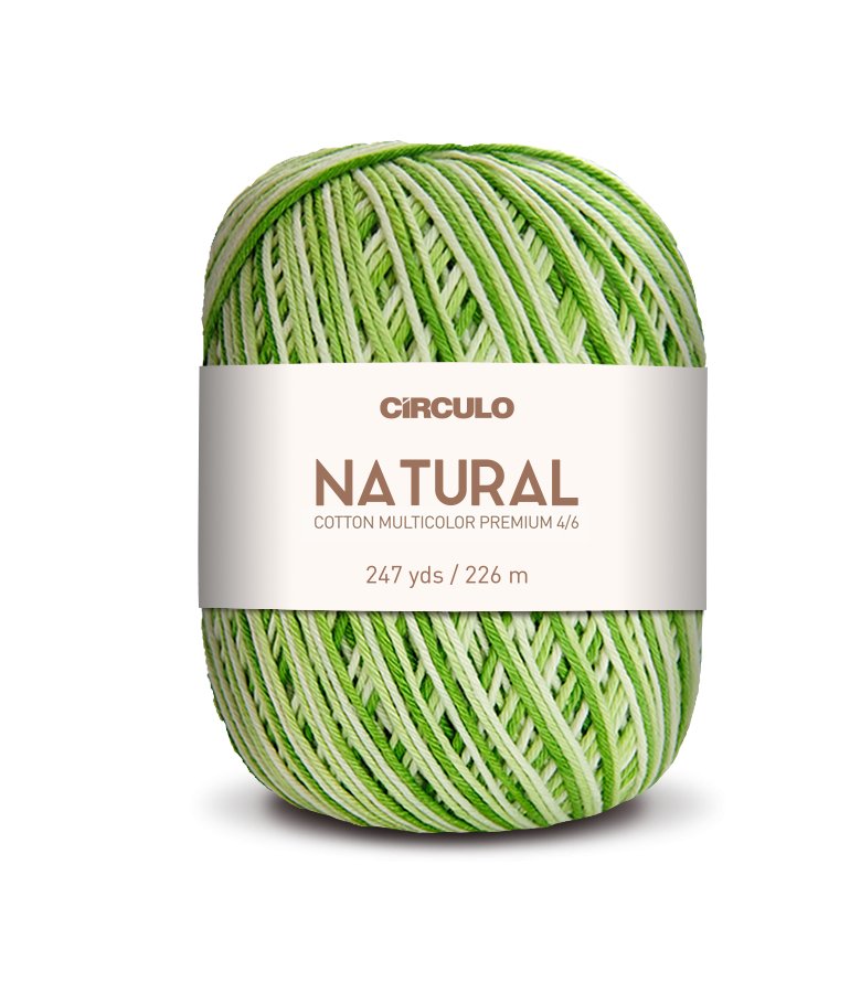 Craft project with Circulo Barroco Multicolor Yarn.