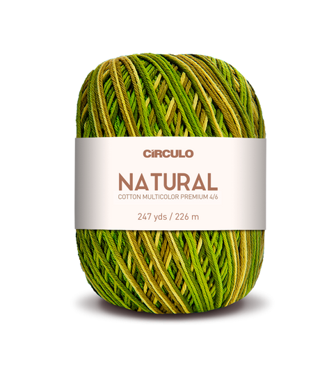 Círculo Barroco Multicolor Premium 4/6 – Fil de coton brésilien (226m / 200g)