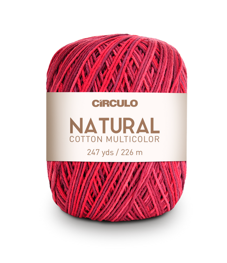 Círculo Natural Cotton Multicolor 4/6 – Bombažna preja (226 m / 200 g)