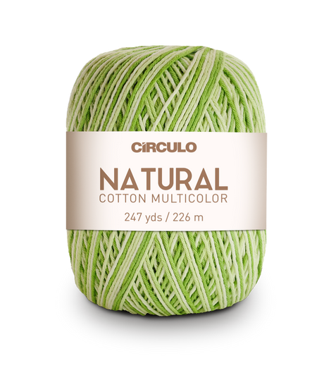 Círculo Natural Cotton Multicolor 4/6 – Bombažna preja (226 m / 200 g)