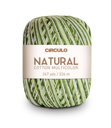 Círculo Natural Cotton Multicolor 4/6 – Cotton Yarn (226 m / 200 g)