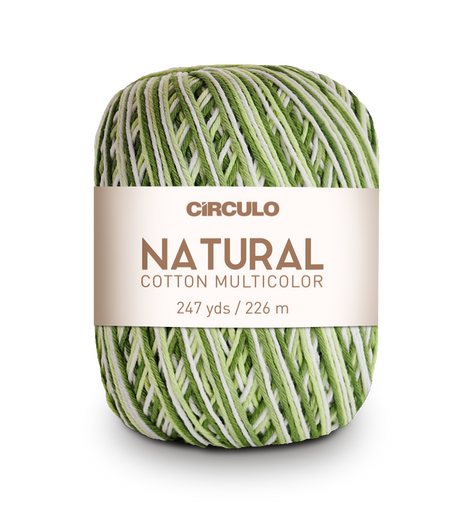 Círculo Natural Cotton Multicolor 4/6 – Bombažna preja (226 m / 200 g)