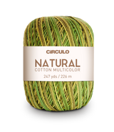 Círculo Natural Cotton Multicolor 4/6 – Cotton Yarn (226 m / 200 g)