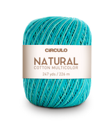 Círculo Natural Cotton Multicolor 4/6 – Cotton Yarn (226 m / 200 g)