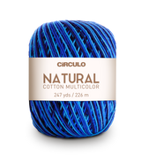Círculo Natural Cotton Multicolor 4/6 – Cotton Yarn (226 m / 200 g)