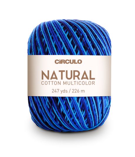 Círculo Natural Cotton Multicolor 4/6 – Bombažna preja (226 m / 200 g)