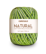 Círculo Natural Cotton Multicolor 4/6 – Cotton Yarn (226 m / 200 g)