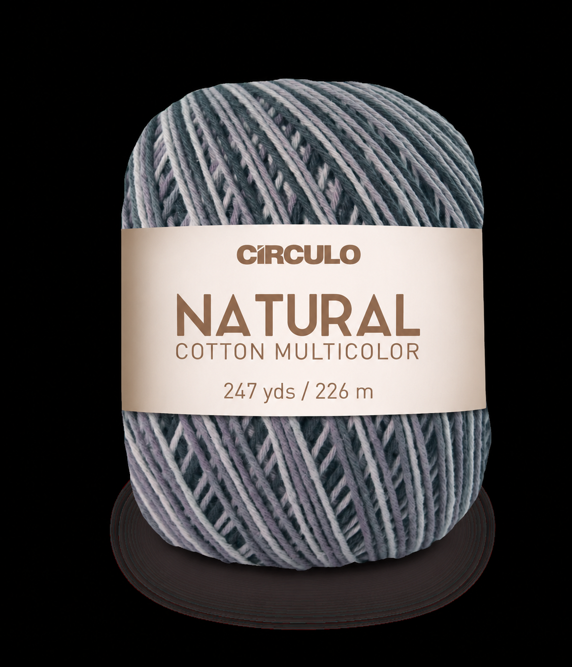 Círculo Natural Cotton Multicolor 4/6 – Cotton Yarn (226 m / 200 g)