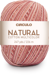 Círculo Natural Cotton Multicolor 4/6 – Cotton Yarn (226 m / 200 g)