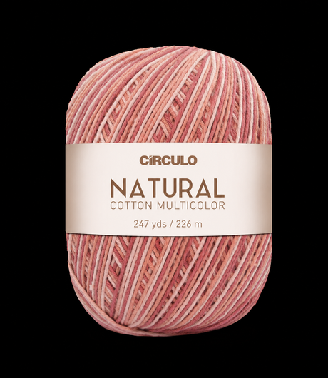 Círculo Natural Cotton Multicolor 4/6 – Bombažna preja (226 m / 200 g)