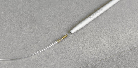 Pony Classic Aluminium Interchangeable Knitting Needle Tips – 10.5 & 14 cm, 14 cm, 4.50 mm