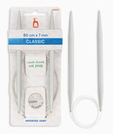 Pony Classic Fixed Circular Knitting Needles – 40, 60, 80 & 100 cm, 80 cm, 7.00 mm