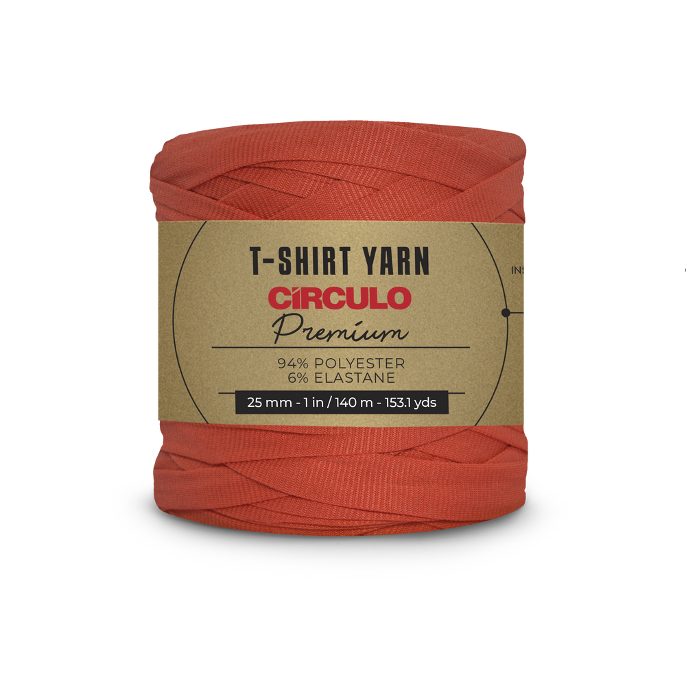 Circulo Premium T-shirt Yarn for Crocheting and Knitting, Bulk Yarn 140m/270g Leo Hobby