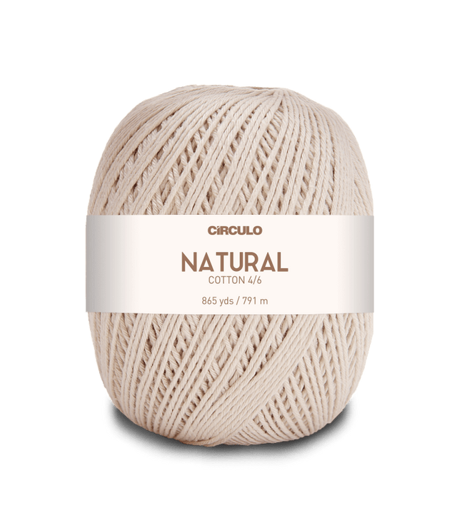 Circulo Barroco / Circulo Natural Cotton Yarn, 400g - Leo Hobby Marketplace