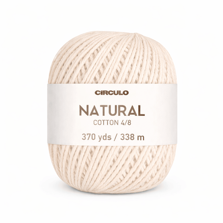 Circulo Barroco / Circulo Natural Cotton Yarn, 400g - Leo Hobby
