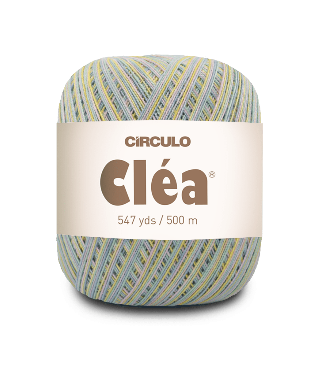 Circulo Clea 100% Cotton Yarn for Crochet and Knitting, 500m/75 gr - Leo Hobby