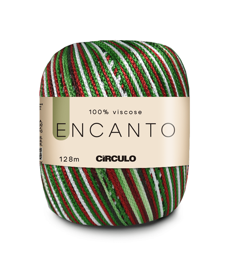 Circulo Encanto 100% Viscose Yarn for Crochet and Knitting, 128m/100g Luxurious Shine & Versatility - Leo Hobby