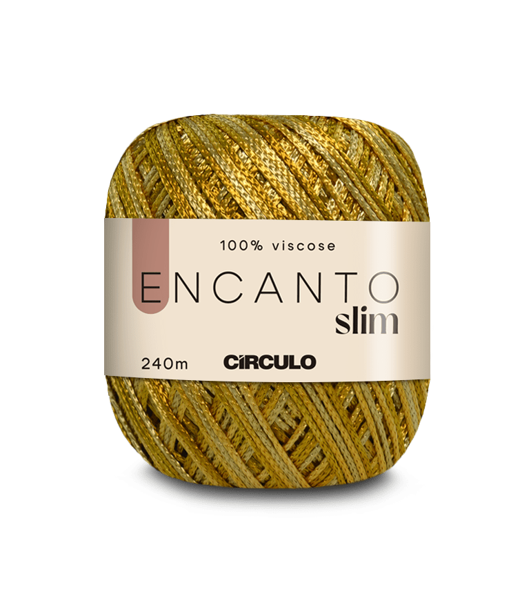 Circulo Encanto 100% Viscose Yarn for Crochet and Knitting, 128m/100g Luxurious Shine & Versatility - Leo Hobby