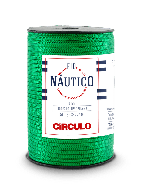 Circulo Fio Nautico 5mm Yarn for Crocheting 208m/500g - Leo Hobby