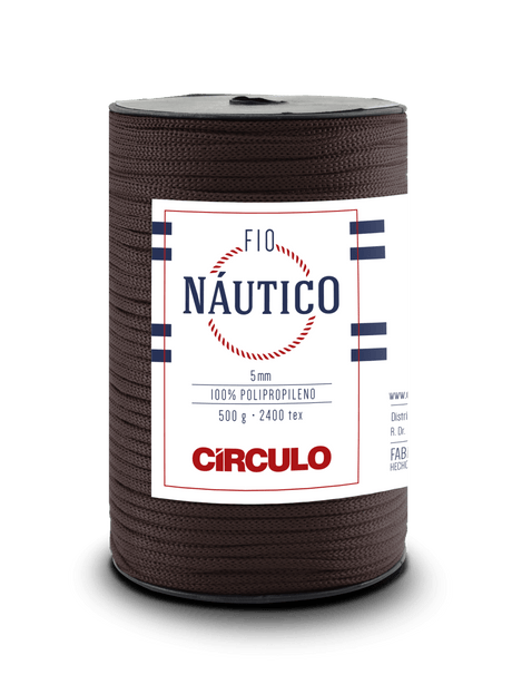 Circulo Fio Nautico 5mm Yarn for Crocheting 208m/500g - Leo Hobby