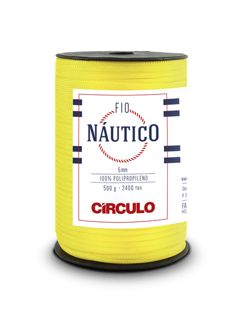 Circulo Fio Nautico 5mm Yarn for Crocheting 208m/500g - Leo Hobby