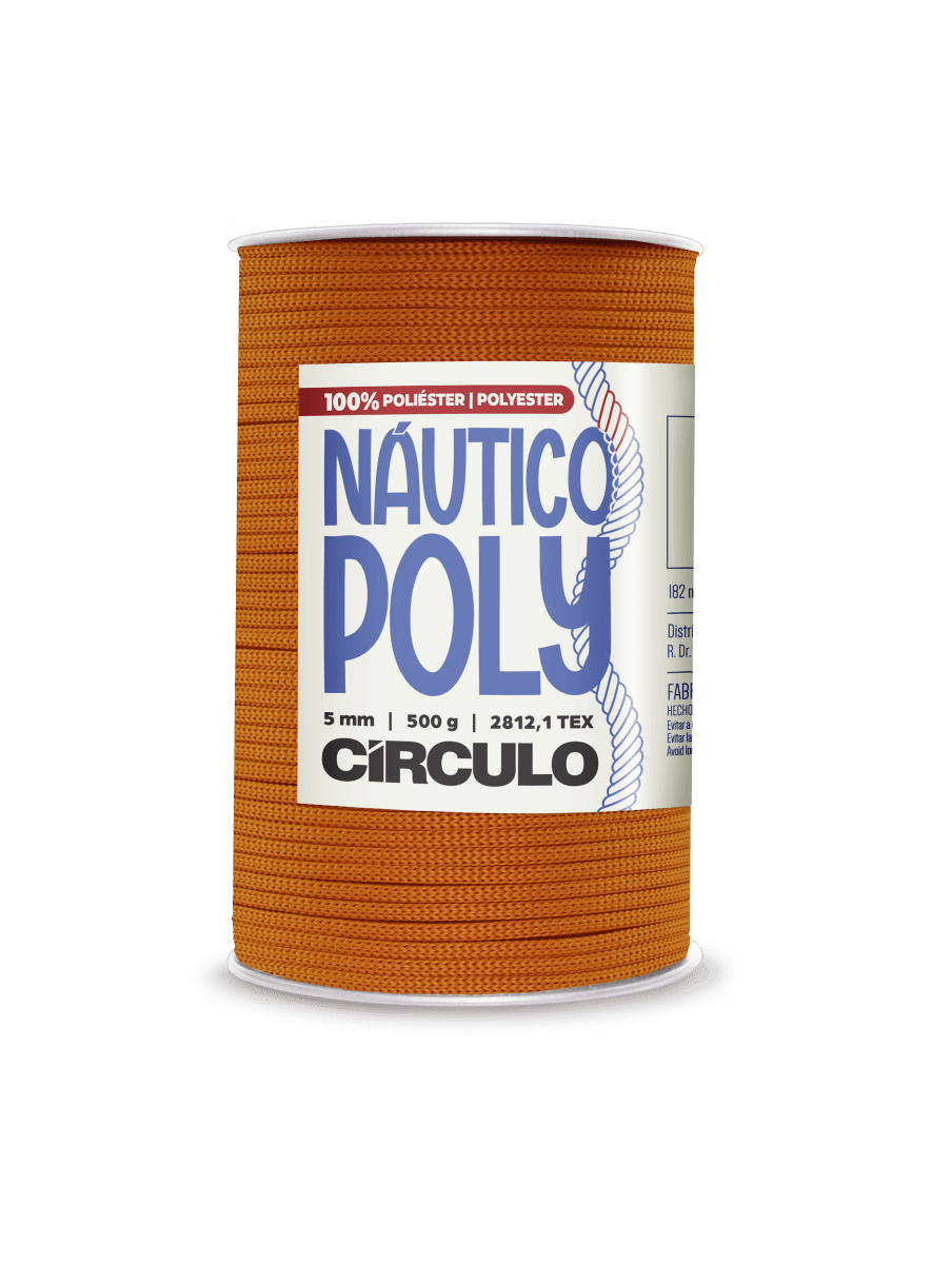 Circulo Fio Náutico Poly 5 mm – Premium Cord Yarn for Bags & Macramé - Leo Hobby