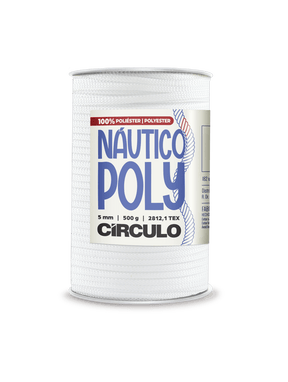 Circulo Fio Náutico Poly 5 mm – Premium Cord Yarn for Bags & Macramé - Leo Hobby