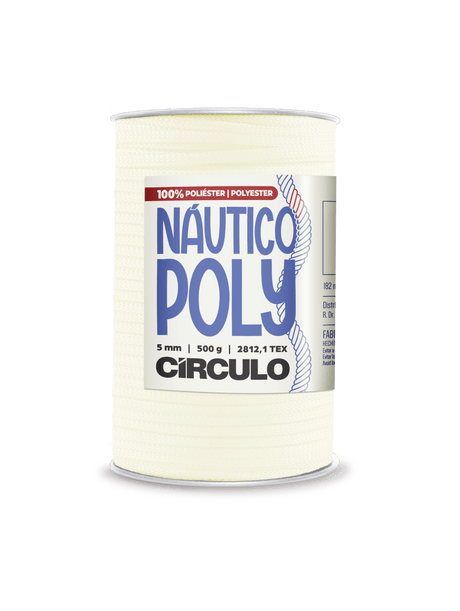 Circulo Fio Náutico Poly 5 mm – Premium Cord Yarn for Bags & Macramé - Leo Hobby
