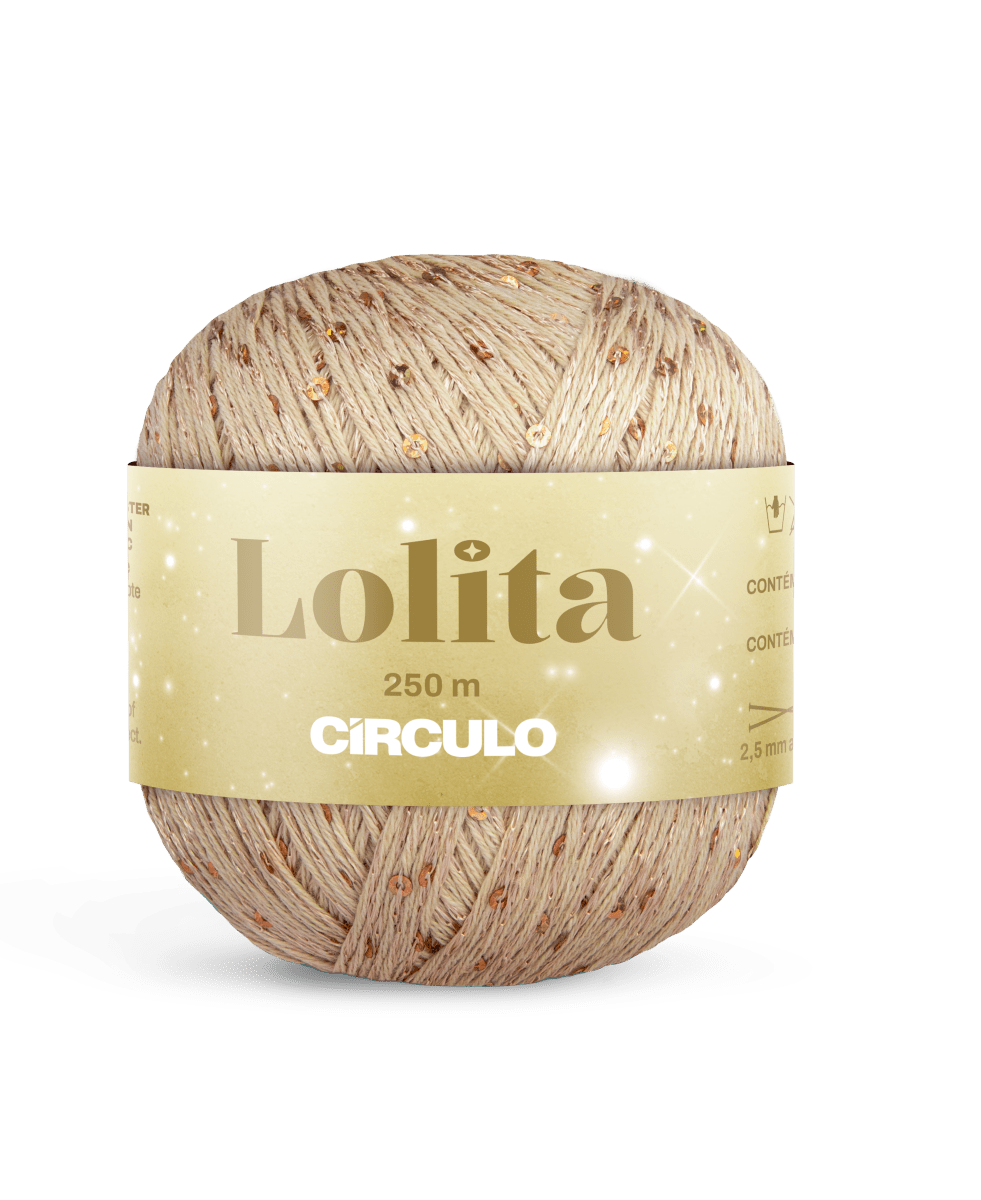 Circulo Lolita Sequin Yarn, 250m/100 g - Leo Hobby