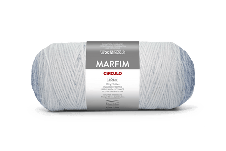 Círculo Marfim - Soft Gradient Yarn with Cashmere Touch (200g) - Leo Hobby