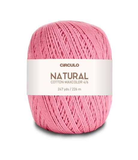 Circulo Natural Cotton Maxcolor (Barroco) 4/6 100% Cotton Yarn for Crochet and Knitting, 226m/200g - Leo Hobby Marketplace