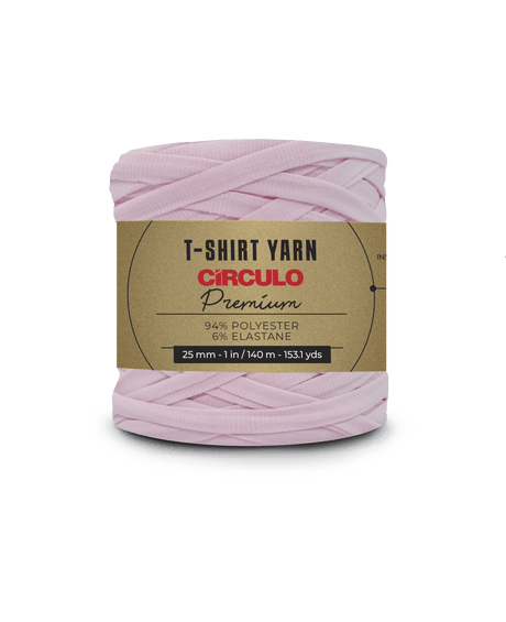 Circulo Premium T-shirt Yarn for Crocheting and Knitting, Bulk Yarn 140m/270g - Leo Hobby