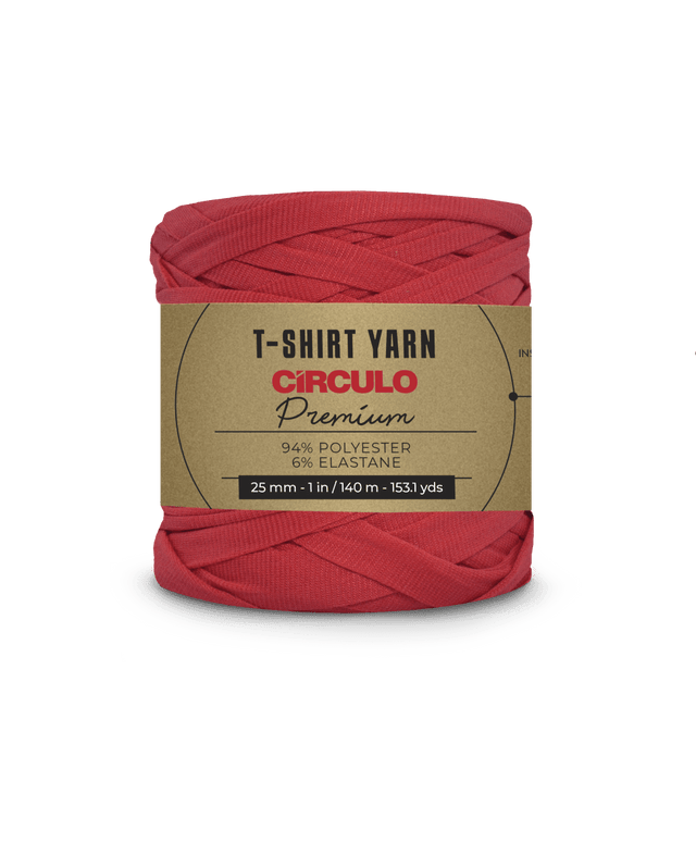 Circulo Premium T-shirt Yarn for Crocheting and Knitting, Bulk Yarn 140m/270g - Leo Hobby