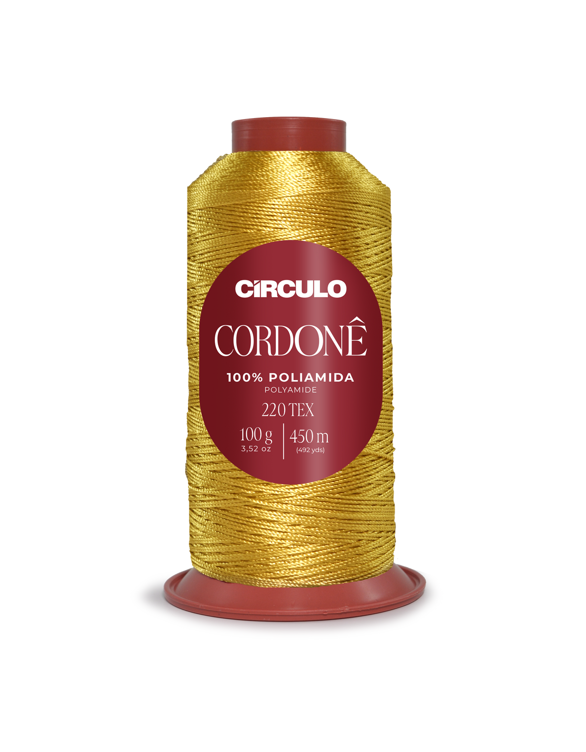 Circulo Cordone 100% Polyamide Crochet Yarn, 450 m / 100 g