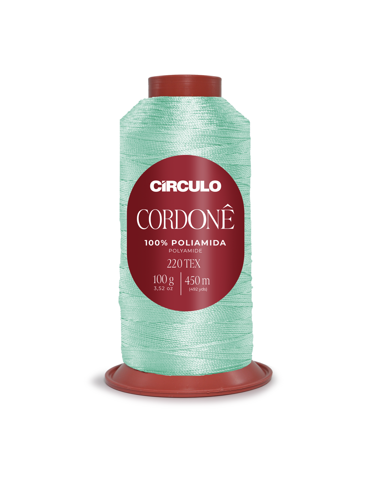 Circulo Cordone 100% Polyamide Crochet Yarn, 450 m / 100 g