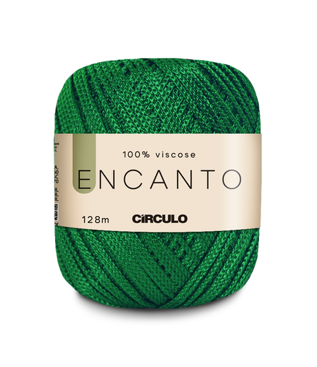 Circulo Encanto 100% Viscose Yarn for Crochet and Knitting, 128m/100g Luxurious Shine & Versatility Leo Hobby