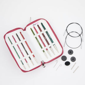 KnitPro Dreamz Deluxe Afghan Tunisian Crochet Hook Set 200650 - Leo Hobby