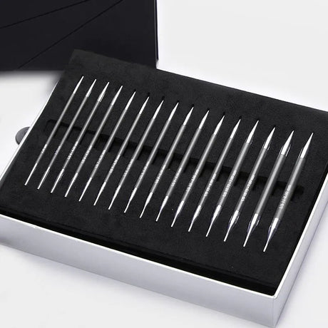 KnitPro Karbonz Interchangeable Needle Set (Box of Joy) – 13 cm 41630 - Leo Hobby