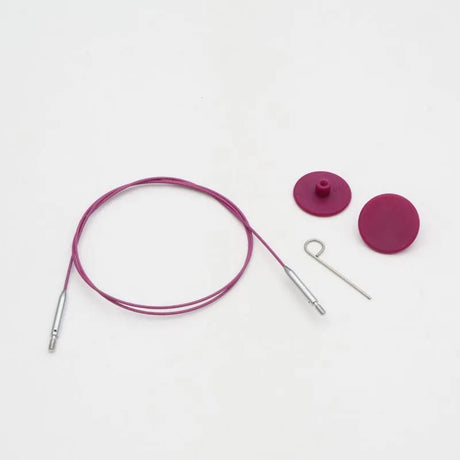 KnitPro Thin & Flex 360° Swivel Cables - Leo Hobby