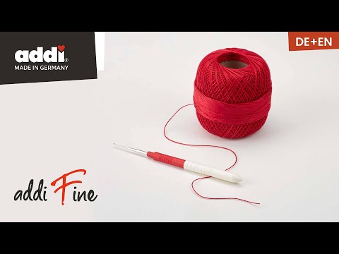 addi Fine Yarn Crochet Hook 13 cm | 0.5-1.75 mm | 113-7