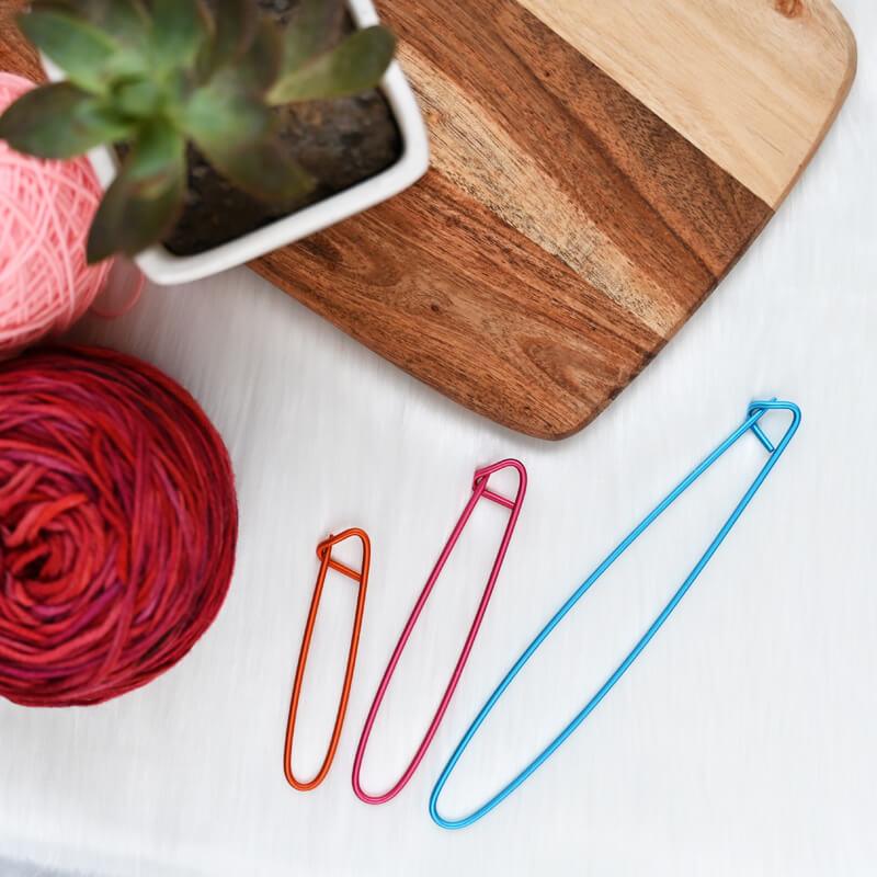 Unique Aluminium Stitch Holders by KnitPro Utility Tools